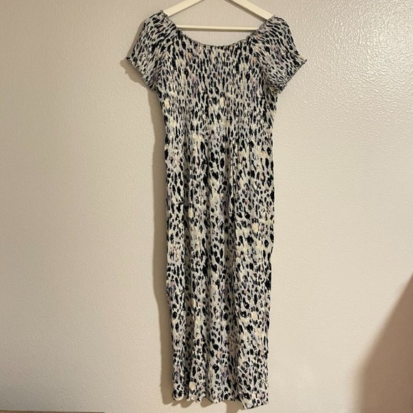 Soft Surroundings Women's Petite Printed Flowy Soft Long Maxi Dress Size PM - Picture 4 of 11